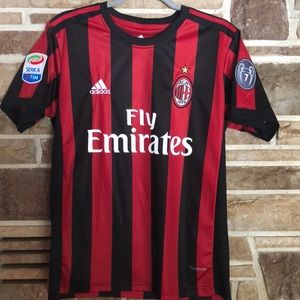Leonardo Bonucci AC Milan 18/19 Home Jersey